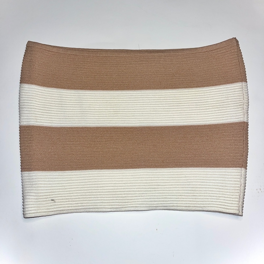 ribbed l.a. hearts crop tube top